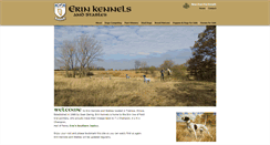 Desktop Screenshot of erinkennels.com